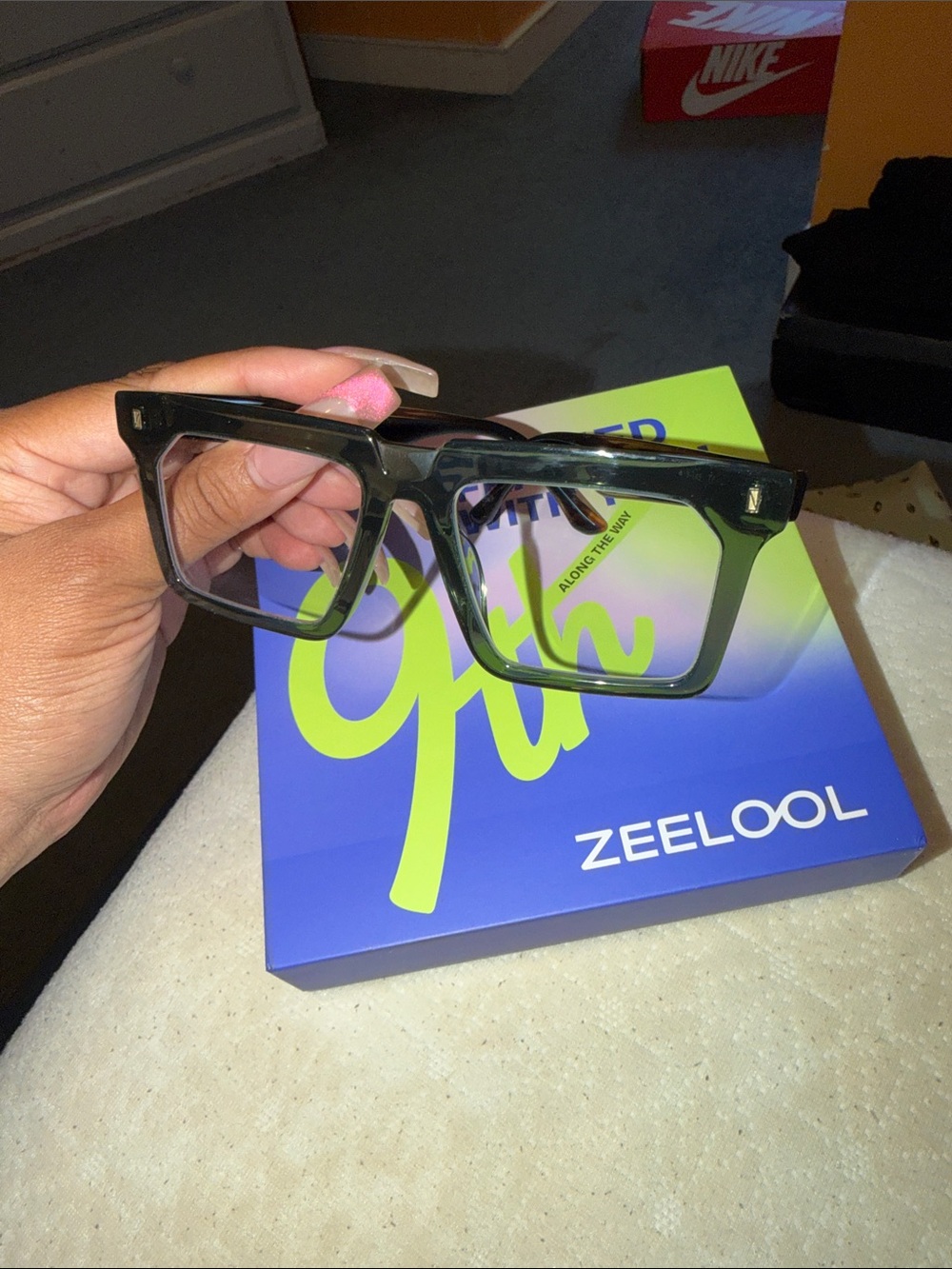 Zeelool Lens Square Glasses — Modern Women's Frames